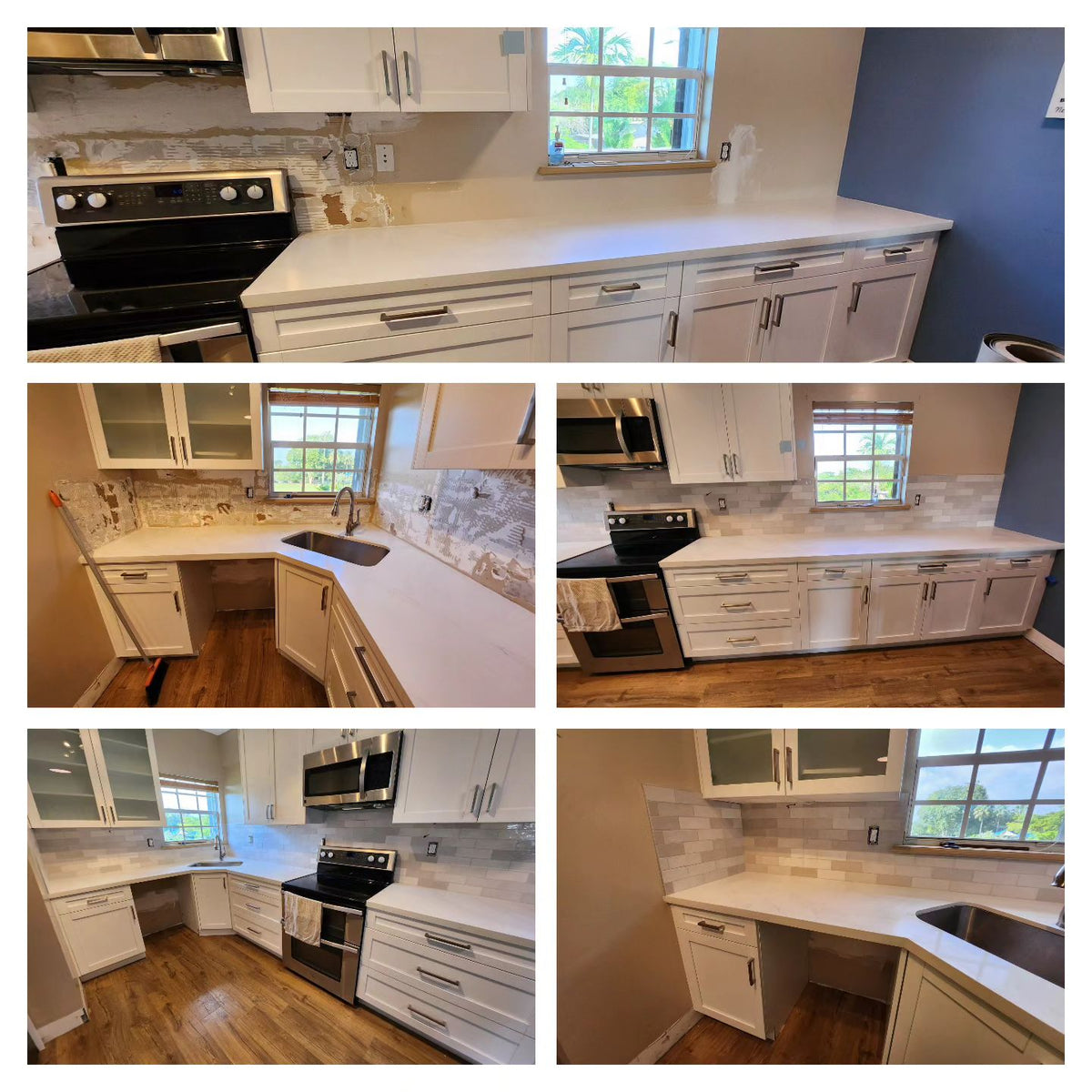 Transitional Kitchen Remodel by Castroman Repairs and Remodeling project photo